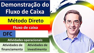 42  Demonstração do Fluxo de Caixa  Método Direto [upl. by Yarb787]