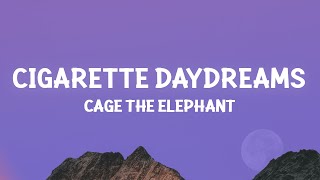 Cage The Elephant  Cigarette Daydreams Lyrics  Lyrics Video Official [upl. by Nnyroc]