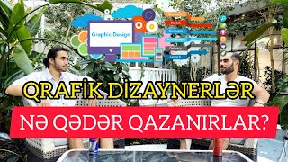 AZƏRBAYCANDA QRAFİK DİZAYNERLƏR NƏ QƏDƏR QAZANIRLAR [upl. by Inessa]