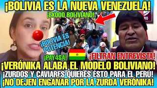 ¡QUE RIDÍCUL0 LA ZURDA VERONIKA MENDOZA Y SU MODELO BOLIVIANO EN QUIEBRA ¡Y QUERÍA ESO PARA PERÚ [upl. by Colbye677]