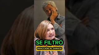 🚨ASÍ FUE LA REACCIÓN DE XOCONOSTLE DURANTE EL DEBATE🚨l politica viral comedia [upl. by Sivra]