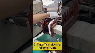 Ei type transformer wire winding distributiontransformer electricaltransformer factory machine [upl. by Kerrie]