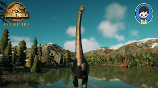 Brachiosaurus Diplodocus ApatosaurusArgyrosaurus Sauropods  Jurassic World Evolution 2 [upl. by Eanwahs]