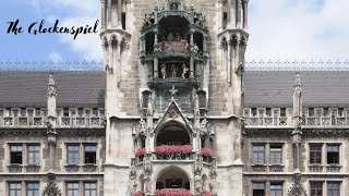 Munichs Enchanting Clock Tower  Glockenspiel April Walze 4 Germany [upl. by Alleuqcaj]