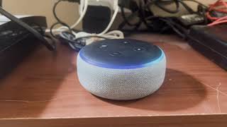 How To Turn Off Amazon Echo Dot Blinking Yellow Light Echo Dot Yellow Flashing Light wont Turn Off [upl. by Francklyn891]