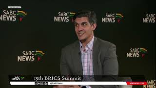 15th BRICS Summit  Gustavo de Carvalho weighs in on developments [upl. by Hgielhsa576]