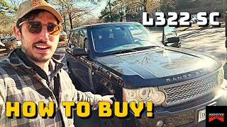 How To Correctly Buy A BAD RANGE ROVER  2006 L322 SuperCharged What To Look For [upl. by Anek611]