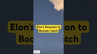 Elon reacts to Starship Booster returning to the tower elonmusk starship spacex [upl. by Airdnahc53]