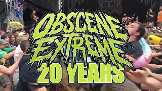 Full Documentary 20 YEARS OBSCENE EXTREME FESTIVAL ANNIVERSARY [upl. by Nalyorf]