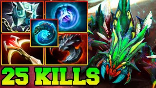 Weaver Dota 2 Carry Mid Ultra Kills With 25 Kills Pro Gameplay Guide Build 733 Meta [upl. by Bander]