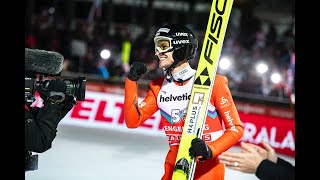 SkisprungWeltcup Engelberg  Highlights [upl. by Atazroglam]