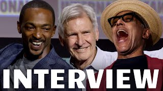 CAPTAIN AMERICA BRAVE NEW WORLD 2025  Behind The Scenes Talk With Anthony Mackie amp Harrison Ford [upl. by Baggs833]