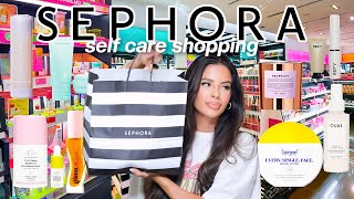 lets go self care shopping for highend products at SEPHORA [upl. by Sill]