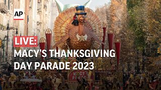 Macys Thanksgiving Day Parade Watch live as balloons and floats line the streets of New York City [upl. by Euqimod]