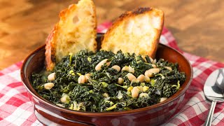 Zuppa di cavolo nero e fagioli  salutare e super facile [upl. by Nnalatsyrc211]