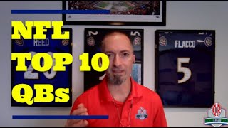 The REAL Top 10 NFL QBs [upl. by Harimas950]