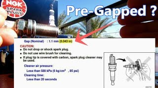 Do you gap IRIDIUM SPARK PLUGS [upl. by Marleah]