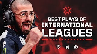 TOP 10 PLAYS From The VCT International Leagues [upl. by Kwarteng]