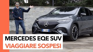 Mercedes EQE Suv  Lusso ELETTRICO da 450 km REALI di AUTONOMIA [upl. by Rebba]