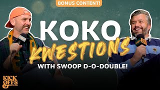 We finally got the elusive Swoop DOGG to sit down and answer some KOKO Kwestions [upl. by Pirnot195]