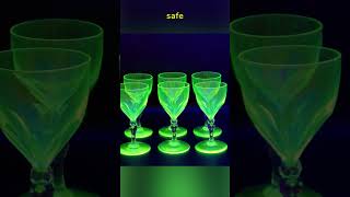 The strange beauty of Uranium Glass uraniumglass [upl. by Phail]