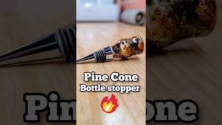 Pine Cone Bottle Stopper 😀 [upl. by Evante]