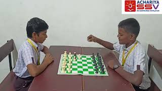 Raja Logeshwaran and Raja Sabari  Grade 7  Chess  ASSV [upl. by Nahttam708]