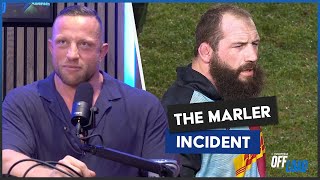 Max Lahiff gives his take on the Joe Marler incident  RugbyPass Offload [upl. by Onirefes]