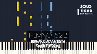 HIMNO 522  Suenen las palabras  Piano Tutorial  Partitura [upl. by Landy]