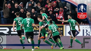 Burnley 01 Lincoln City  Emirates FA Cup 201617 R5  Official Highlights [upl. by Erleena]