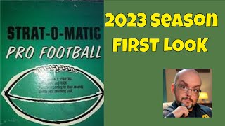 Looking at the 2024 StratOMatic PC Football Game and some computer cards [upl. by Lucho]