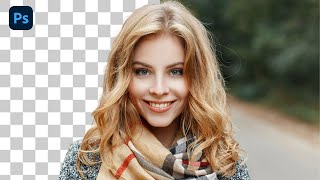 Easy way to select hair  Short Photoshop Tutorial [upl. by Courtney]