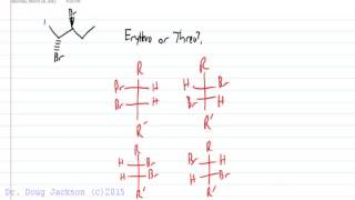 Erythro and Threo Stereoisomers [upl. by Rider778]