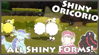 SOS Shiny Hunting  Oricorio ALL SHINY FORMS Pokemon Moon Twitch Highlight [upl. by Wendeline]