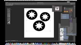 Photoshop CC tutorial  Multiple shapes selection via move tool HOW TO [upl. by Acenes]