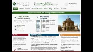 EQUATOR Network Strobe webinar recording 20140319 [upl. by Notsek]