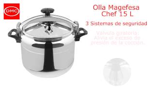 Presentación  Olla Magefesa Chef 15 litros [upl. by Kcirted]