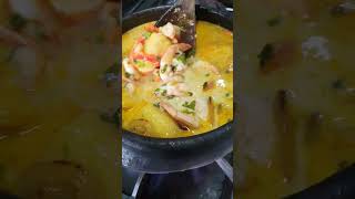 MOQUECA DE CAMARÃO COM BANANA DA TERRA  Sururu Beach Bar  Paraty  RJ [upl. by Iana]