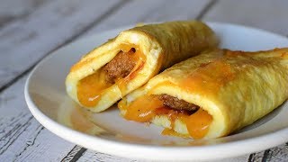 Keto Recipe  Ultimate Breakfast Rollups [upl. by Ecinaej]