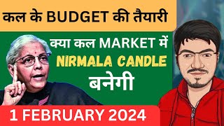 NIFTY PREDICTION amp BANKNIFTY ANALYSIS FOR 1 FEBRUARY  BUDGET DAY TRADING STRATEGY 2024 [upl. by Enohpets]