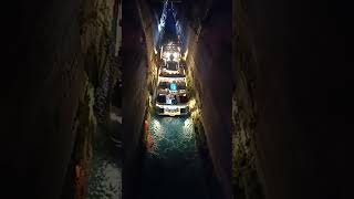 Passenger Ship SH DIANA in the Corinth Canal [upl. by O'Donovan]