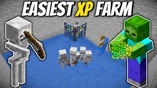 Easy Skeleton Spawner XP Farm  Minecraft 120 Tutorial [upl. by Brackely158]