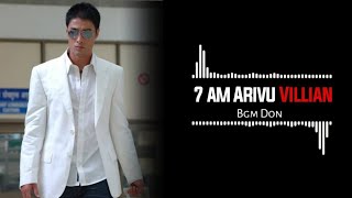 7 am Arivu Villian Bgm Ringtone  Dong Lee  7 am Arivu Dong Lee  Bgm Don [upl. by Adnek907]