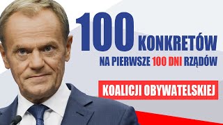 100 konkretów Koalicji Obywatelskiej Skrót kongresu [upl. by Tristan950]