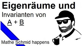 Endomorphismen Invariante Unterräume  Mathematik vom Mathe Schmid [upl. by Caddaric]