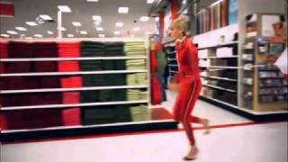 Crazy Target Lady Running 2010 Commercial [upl. by Eatnoed598]