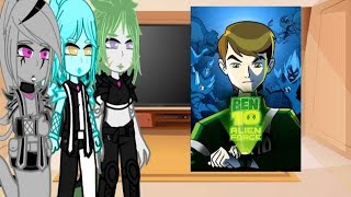 chaquetrix aliens au react ben 10 alien force transformation part 2 [upl. by Lundeen99]