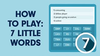 How to Play 7 Little Words [upl. by Waldemar720]