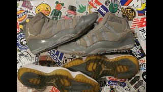 Sneaker Restoration Air Jordan 11 quotCool Greyquot [upl. by Oirasan]