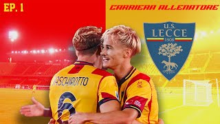 UNA NUOVA ERA DEL CALCIO🔥⚽️CARRIERA ALLENATORE LECCE FC24 EP1 [upl. by Edeline]